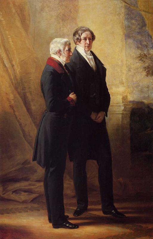 Franz Xaver Winterhalter Arthur Wellesley, 1st Duke of Wellington with Sir Robert Peel